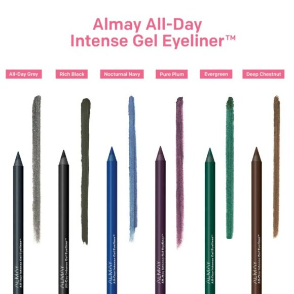 Almay All-Day Intense Gel Eyeliner Pencil, Waterproof - #140 Deep Chestnut - Picture 4 of 8